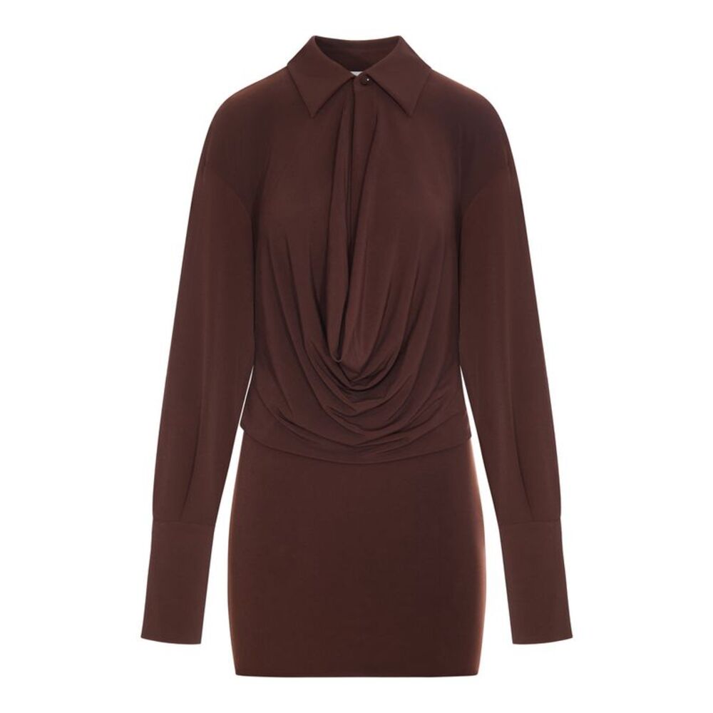 The Andamane Women Lilia Mini Dress With Deep Neckline